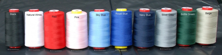 ESVCP m120 Spun-polyester sewing thread 10 x 5000 cones: SPECIAL