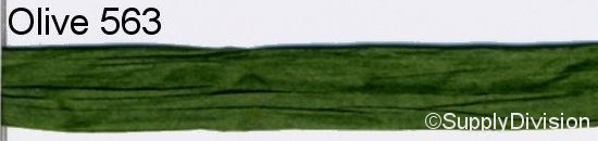 Raffia Ribbon, Olive green, 100y