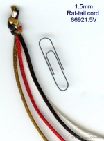 1.5mm Rat-tail cord