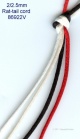 86922V:  2.5mm Rat-tail Cord