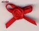 Satin Ribbon Rose-Bow 42288 100 pack