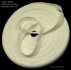 13mm White cotton twill tape