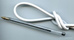 6mm White Round elastic shock cord on 150m reel
