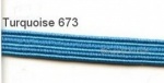 Turquoise 5mm elastic