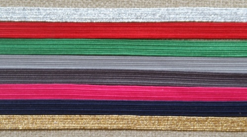 6 cord 5mm elastic rings  XS (small) 100 pack