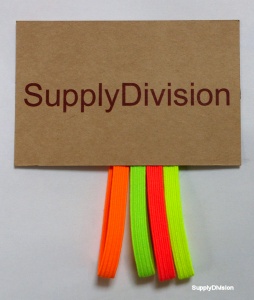 6mm(approx) flat elastic, Fluorescents