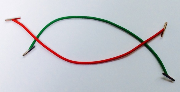 3mm round elastic Treasury Tags 100 pack.