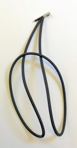 Round 3mm(approx) elastic loop T Tag 100pcs