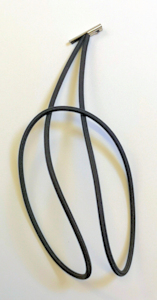 Round 3mm(approx) elastic loop T Tag 100pcs