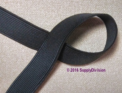 25mm Black Woven elastic 100m(4x25m)