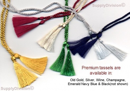 Premium Order of service-Menu tassel, A5, 100 pack.