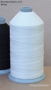 Bonded Nylon m13 Col:White 1000m