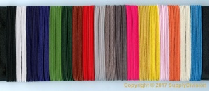 6 cord 5mm clipped elastic tag loop