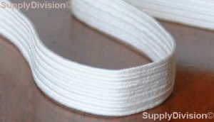 8 cord 6-7mm White elastic, 250m reel.