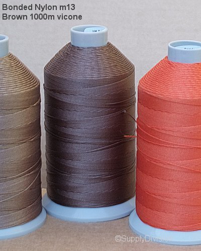 Bonded Nylon m13 Col:Brown 1000m