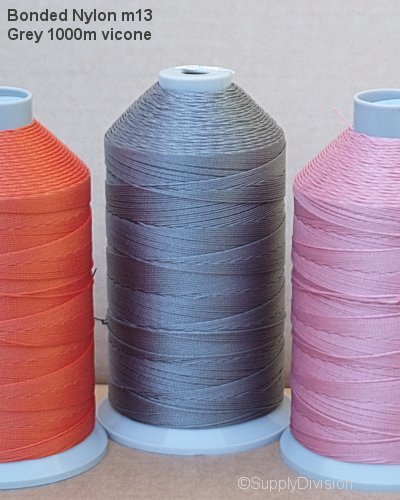 Bonded Nylon m13 Col:Grey 1000m