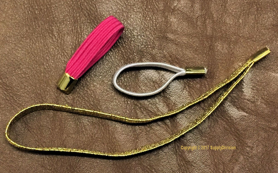 6 cord 5mm clipped elastic tag loop
