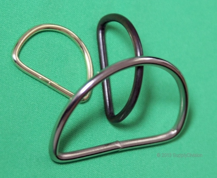 Metal D rings