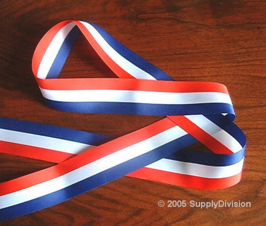 National Stripe RWB Ribbon