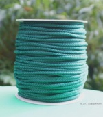 B424B ForestGreen6mm Polypropylene cord 100m