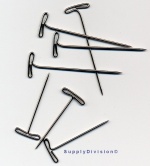 T-Pins, 3 sizes, boxes.