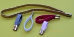 6 cord 5mm clipped elastic tag loop