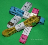 Tape-measure, assorted colours